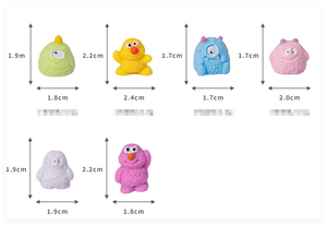 Muñeco de Resina de Monstruo Kawaii, Accesorios de Dibujos Animados Hechos a Mano, Juguetes para Niños de Navidad y Halloween, para Llavero, Bolsa Misteriosa Sorpresa - Product Image 2