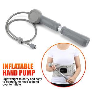 Leercon Massagem cinto aquecimento elétrico vermelho lombar tração cinto cintura quente compressa terapia instrumento - Product Image 4