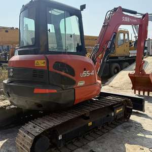 Excavatrice U55 d'occasion à prix avantageux, mini-pelle de 5 tonnes, presque neuve, matériel de construction en promotion à Hefei - Product Image 1