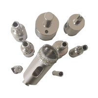 RYNEX 10 pièces 6mm- 32mm diamant enduit trou scie carrelage foret pour verre céramique marbre