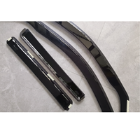 Deflectores de viento tintados para ventanas interiores, juego de 4 piezas para VW GOLF MK5 2004-2009 5 puertas Hatchback