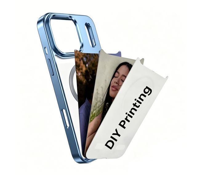 Magnetic Removable Back Cover DIY Sublimation Phone Case for iPhone 17 Pro Phone Accessories