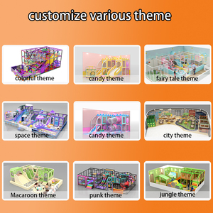 Equipo de patio interior infantil de acero certificado CE <span class=keywords><strong>Casa</strong></span> de juegos de rol infantil suave con ingeniería de seguridad - Product Image 5