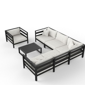Conjunto <span class=keywords><strong>de</strong></span> Sofá y Comedor para Jardín, Muebles <span class=keywords><strong>de</strong></span> Ratán, Sofá <span class=keywords><strong>Real</strong></span> para Jardín, Conjunto <span class=keywords><strong>de</strong></span> Sofá para Exteriores, Muebles Modernos para Exteriores - Product Image 6