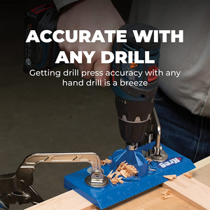 Bộ Gá Bản Lề Che Giấu 35Mm, Mũi Khoan Dụng Cụ Chế Biến Gỗ, Bộ Định Tuyến Lỗ Khoan Bản Lề Hướng Dẫn Khuôn Mẫu Phần Cứng - Product Image 2