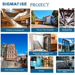 Ascensor Hidráulico <span class=keywords><strong>de</strong></span> Alta Calidad <span class=keywords><strong>de</strong></span> Fábrica SIGMARISE para Viviendas, Ascensor para Apartamentos, Ascensor para Personas Mayores - Product Image 6