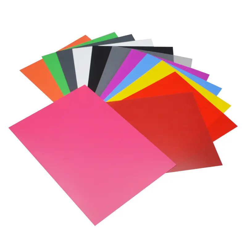 0.3mm - 3mm Colored Matte Frosted Plastic PP Rigid Polypropylene Sheet For Packaging And Printing