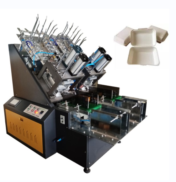 Boway 2022 дешевизна, перерабатывающая мягкую бумагу "Ланч-бокс" делая машину машина для изготовления ланч-печатная машина JBZ-700