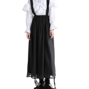 Verano nuevo estilo vestido informal señoras Venta caliente fruncido Correa extraíble falda de gran tamaño - Product Image 1