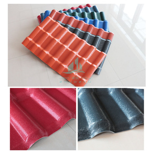 Tejas de Plástico ASA PVC UPVC de Diseño Moderno al por Mayor, Duraderas y Resistentes al Calor, Tejas Lisas Estilo Colonial Español, Gran Venta - Product Image 2