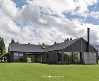 Kits de maisons en acier léger, Design de luxe moderne, Structure en acier, Villa de luxe