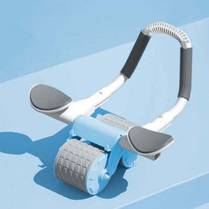 Rouleau abdominal <span class=keywords><strong>avec</strong></span> support pour les coudes pour l'entraînement, rouleau à rebond automatique <span class=keywords><strong>avec</strong></span> conception à articulation sphérique - Product Image 5