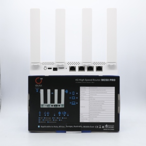 เราเตอร์ไร้สายกลางแจ้ง OLAX MC50 Pro พร้อมพอร์ต WAN/LAN หลายพอร์ต เสาอากาศภายนอก รองรับเครือข่าย B28 Cat4 4G Modem CPE สำหรับใช้งานในบ้าน ระบบ Mesh Router Wifi - Product Image 5