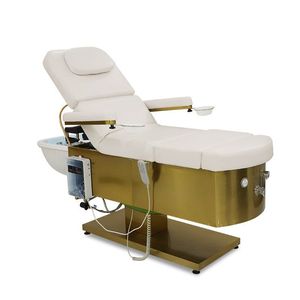 <span class=keywords><strong>Lit</strong></span> de massage électrique professionnel tout-en-un en acier inoxydable à hauteur réglable avec éponge haute densité pour usage en salon - Product Image 1