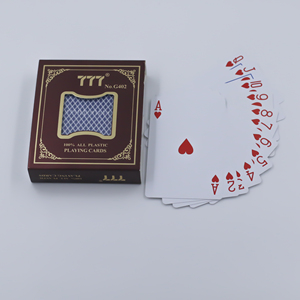 Cartas de juego de banco de plástico, novedad de 100%, todas las 100 reales a la venta - Product Image 6