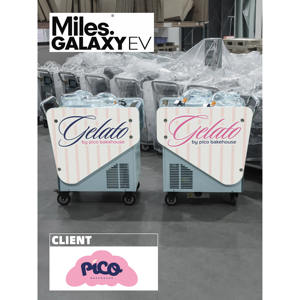 Máquina de Gelato Móvil Magic Anywhere You Dine <span class=keywords><strong>GALAXY</strong></span> V2 EV con 8 Horas de Duración de Batería para Eventos de Catering y Restaurantes, Todo en Uno - Product Image 1