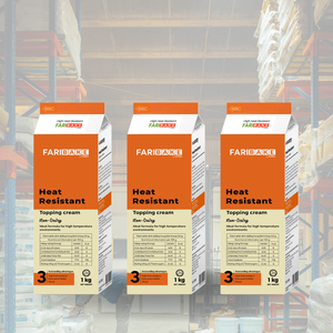ครีมแต่งหน้าขนม FARIBAKE พร้อมใช้ ทนความร้อน ไม่ใช้นม สำหรับเบเกอรี่และของหวาน รับผลิตแบบ OEM ODM ขายส่ง - Product Image 4