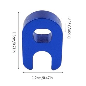 Llave para válvulas de bicicleta de aluminio, herramienta colorida de cinco colores para mantenimiento, reparación e instalación de bicicletas de montaña - Product Image 3