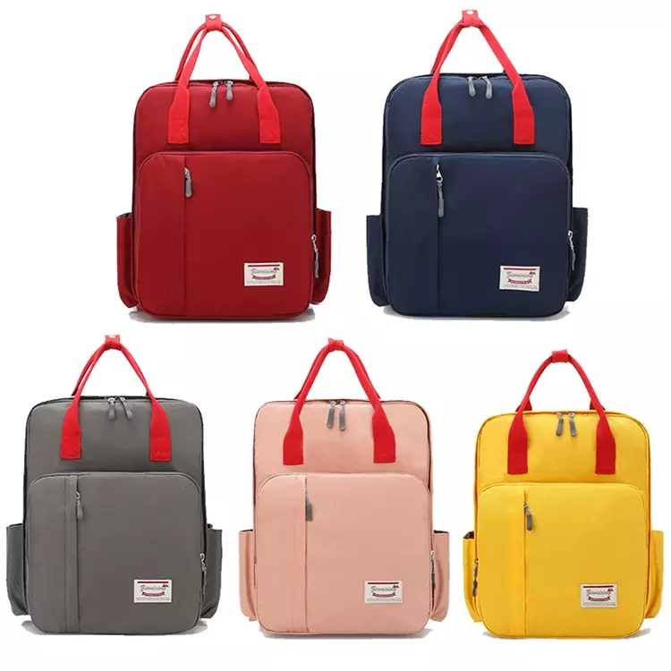 wholesale Fashion Waterproof Backpack Mommy baby diaper bag for mom