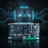 Nueva Placa Base AIoT NPU 6TOPS Edge Rockchip RK3576 Octa-Core 4K 120fps de Bajo Consumo con 64GB LPDDR4, SoM Android 14.0 y Linux Integrado