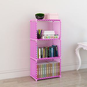 Estantería Portátil de 4 Niveles con Tela en la Parte Posterior - Product Image 1