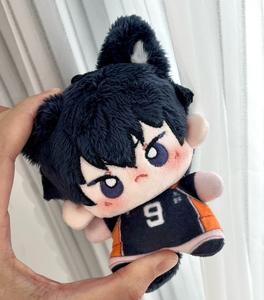Porte-clés en peluche douce Kawaii Anime Haikyu Volleyball Hinata Shoyo <span class=keywords><strong>Kageyama</strong></span>, 10 cm, 4 designs mignons, pour sac à dos - Product Image 2