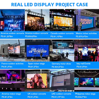 Kaynak Fabrika Toptan Fiyatı P3.91 Dış Mekan Kiralık Mobil Tam Renkli LED Tam Video Panel Ekran IP65 Alışveriş Merkezi 3840Hz