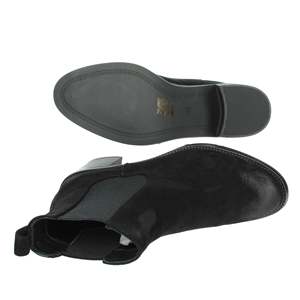Stivaletti da Donna Cinzia Soft CI2031 in Camoscio Nero con Tacco a Blocco - Product Image 6
