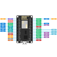 Kit de Desarrollo NodeMCU + Motor Shield Esp Wifi Esp8266 Esp-12e, Juguete de Control Remoto DIY, Control Remoto, Lua IoT Esp8266
