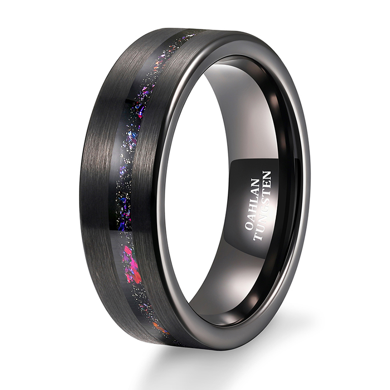 OAHLAN Fashion Jewelry Rings Luxury 8mm