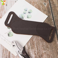 Étui de protection pour couteau pliant en cuir véritable de qualité supérieure, élégant, en forme de S, multifonctionnel, portable, à suspendre à la ceinture