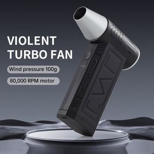 Mini ventilateur souffleur turbo haute puissance, vitesse du vent réglable, nettoyeur de poussière portable à main pour le camping, la randonnée, les activités de plein air, vente en gros - Product Image 1