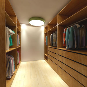 Einfaches Design Melamin fertig Holz Schlafzimmer Kleider schrank Benutzer definierte Schrank Kleider schrank begehbarer Kleider schrank - Product Image 2