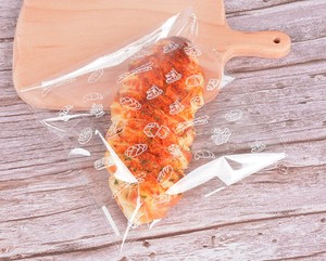 Bolsa de plástico OPP con impresión de logotipo personalizado para pan, bolsa autoadhesiva para galletas, baguette, tostadas, con sellado térmico para ensalada - Product Image 4