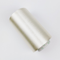 100% 75D/24F blanc continu brillant un fil à coudre en tissu rayonne écologique de qualité 100% Viscose vierge pour le tricot