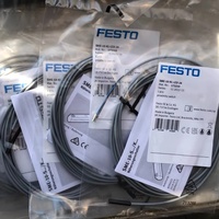 Sensor de Proximidad Original FESTO SME-10-KL-LED-24 173210, Interruptor de Desplazamiento Tipo Lengüeta, Interruptor de Proximidad, Sensor de Interruptor
