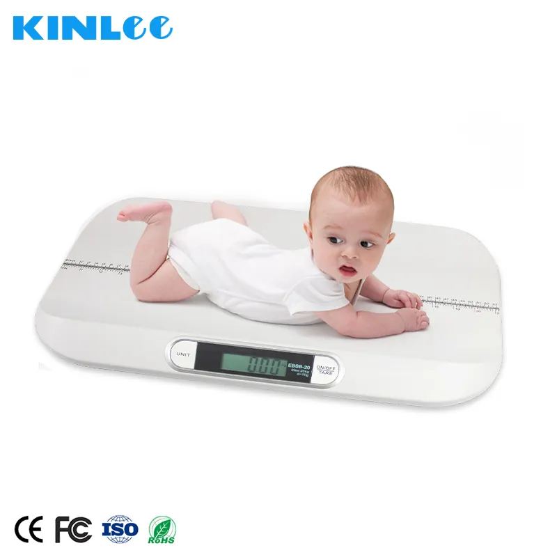 Hot Sale Portable EBSB-20 Digital Baby Scale Slim Design Baby Scale with Height Meter for Household Use