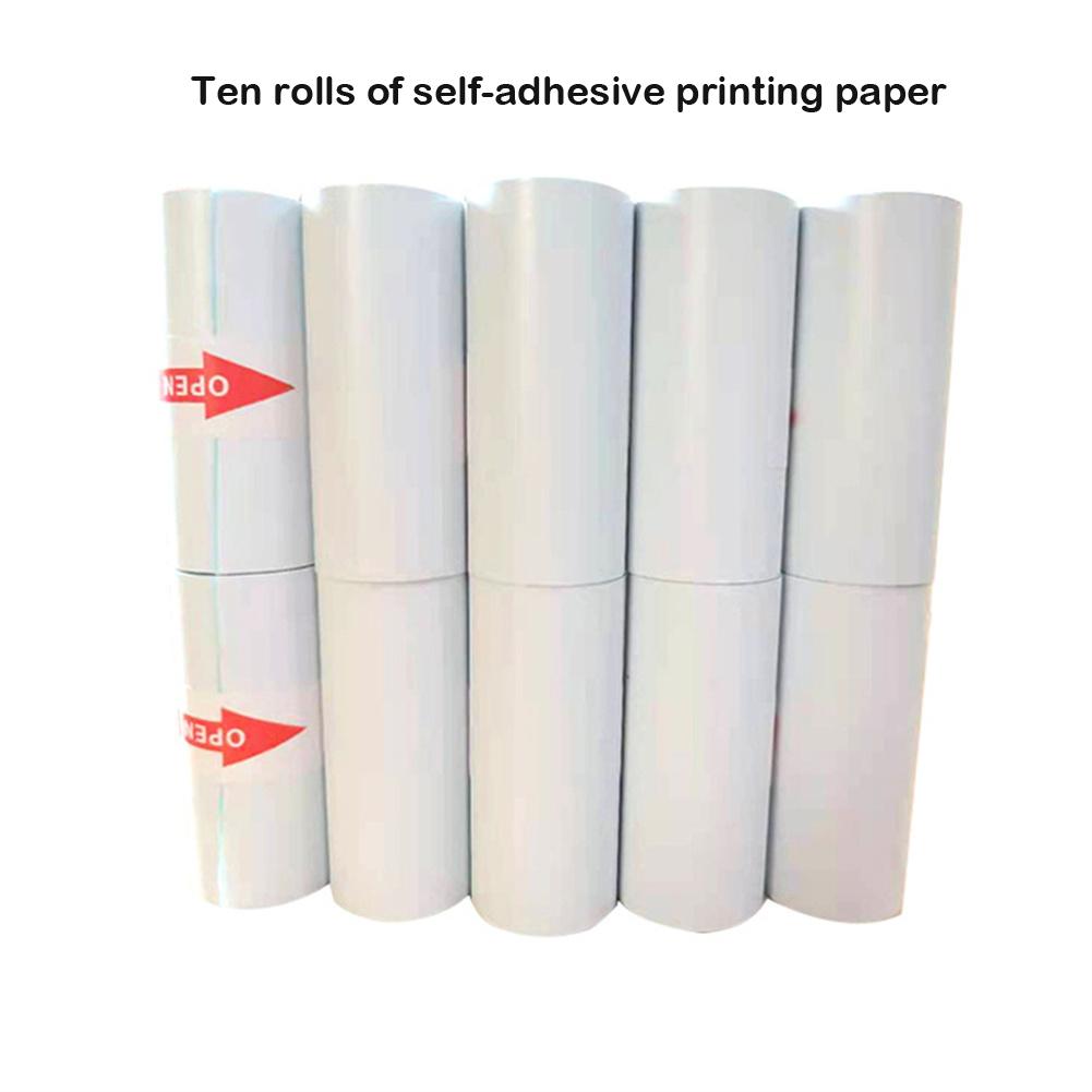 18 rollos de papel adhesivo