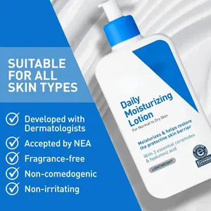 Loción hidratante 8 onzas líquidas 236 ml sin fragancia para todo tipo de piel - Product Image 5