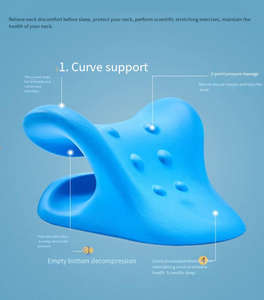 Dispositivo di Trazione Cervicale per Allineamento della Colonna Vertebrale, Cuscino Chiropratico, Stretcher per il Collo, Rilassante per Collo e Spalle - Product Image 5