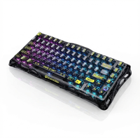 GravaStar Mercury 75 K1 Pro Nuevo Teclado Mecánico Inalámbrico para Juegos con 79 Teclas, Retroiluminación RGB, USB Tipo-C y Switches Lineales