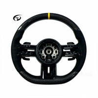 Volant de voiture sport en fibre de carbone adapté aux nouveaux modèles Mercedes-Benz W223 AMG, W213, W222, W206, GLE63, SL63