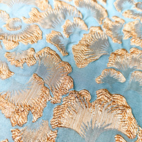 Tissu de rideau jacquard occultant haute densité extra large 285 cm pour chambre de luxe