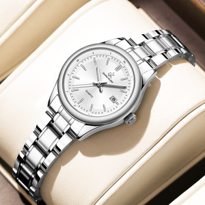<strong>Women's</strong> Quartz Movement Classic Luxury Charm High Quality Stainless Steel <strong>Watch</strong> <strong>Set</strong> for <strong>Women</strong> Water Proof Fashion Latest Model - Product Image 6