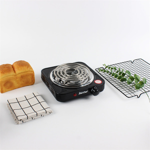 Placa Calefactora Eléctrica <span class=keywords><strong>de</strong></span> Sobremesa Cuadrada <span class=keywords><strong>de</strong></span> 1500 W con Operación <span class=keywords><strong>de</strong></span> Calor Personalizada, Placa Calefactora <span class=keywords><strong>de</strong></span> Espiral Simple - Product Image 2