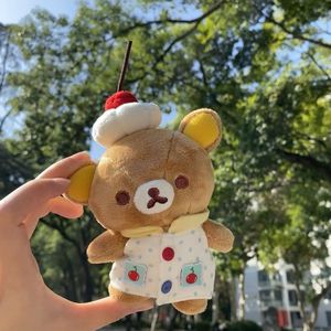 Rilakkuma Dessert Chef sleutelhanger Rilakkuma beste vriend paar cadeau super schattig cartoon knuffel schattig - Product Image 2