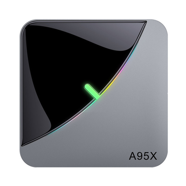 High-quality A95X Android 9.0 TV Box S905X3 High-definition Network Set-top Box, Quad-core, Supports Resolution.