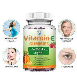 Vitamina <span class=keywords><strong>E</strong></span> Gummy colágeno cara piel brillo cuidado suplemento 450mg <span class=keywords><strong>Halal</strong></span> a granel vitamina <span class=keywords><strong>E</strong></span> Gummies - Product Image 1