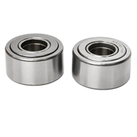 Roulement à aiguilles de type yoke NATR10 NATR12 NATR15 NATR17 en acier chromé P6 de précision pour engins de génie civil