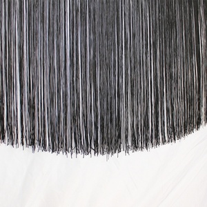 Tùy Chỉnh 100Cm 80Cm 60Cm 50Cm 30Cm 20Cm Màu Đen Trắng Dài Chainette <span class=keywords><strong>Fringe</strong></span> Trims Cho Trần Dresses Chụp Đèn Rèm Cửa - Product Image 3